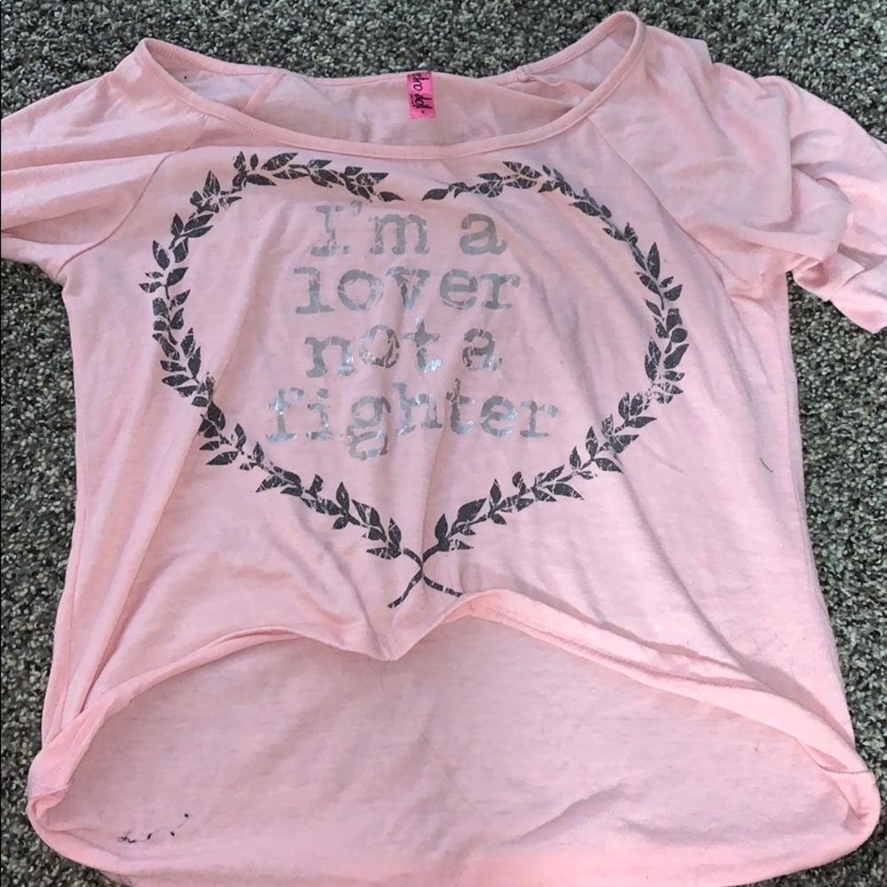 Off the shoulder Tee
